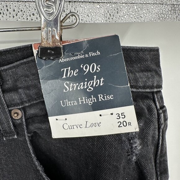Abercrombie & Fitch Women's‎ The 90's Straight Size 20 - Picture 5 of 9